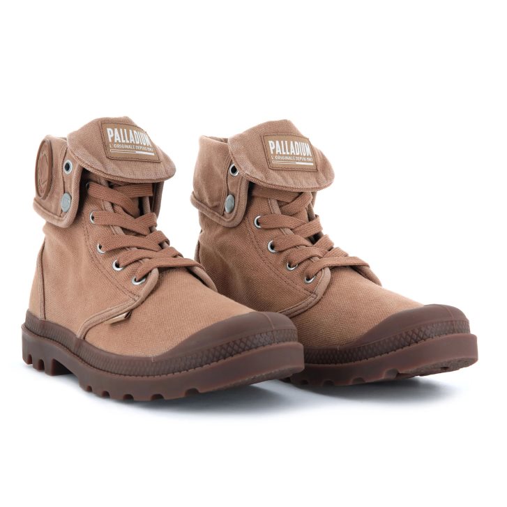 Bottes Palladium Baggy Homme Marron | FR RNU927J